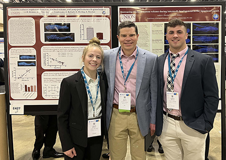 Two Union college students honored at worldwide biology assembly in Philadelphia