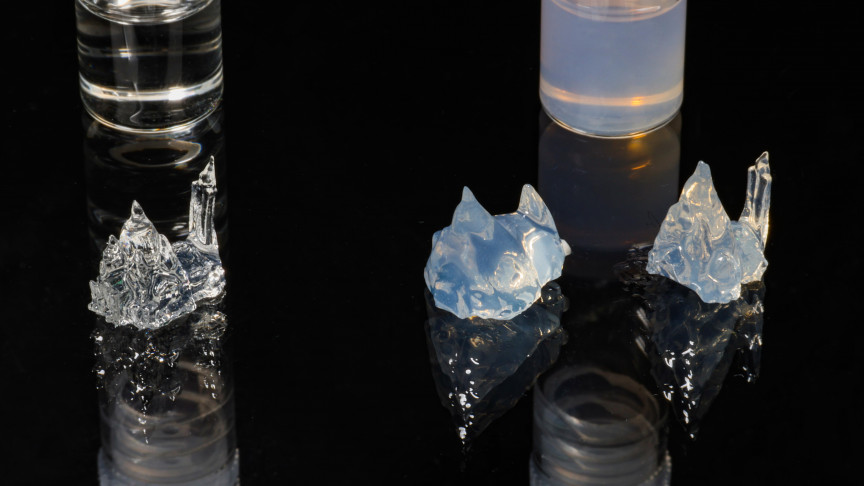 A novel 3D printing method produces objects out of resin in mere seconds