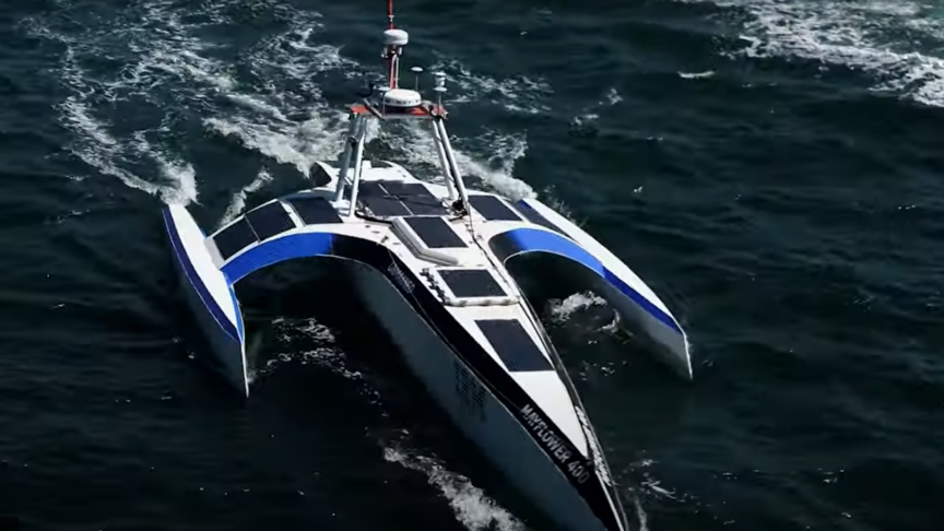 Photo voltaic boat Mayflower crossed the Atlantic Ocean with none people onboard